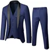 Mens Suits Blazers Men Wedding Suit Prom Dress JacketPantsVest Set Slim Fit Tuxedo Male Blazer Customized British Style Groom Clothing 230829