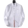 Designer Heren Overhemden Zakelijk Mode Casual Overhemden Merk Heren Lente Slanke Overhemden chemises de marque pour hommes