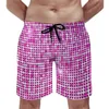 Pantaloncini da uomo Shiny Disco Ball Board Summer Paillettes Stampa Casual Beach Uomo Sportswear Costume da bagno personalizzato ad asciugatura rapida