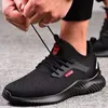 Stivali Scarpe antinfortunistiche da uomo con puntale in acciaio Anti-smash Scarpe da lavoro da uomo Sneakers Scarpe indistruttibili a prova di foratura leggere Drop 230830