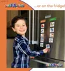 Inteligencja Harmonogramy wizualne Dzieci 93PC Kolekcja domu codzienne procedury 72 Magnesy obrazowe +21 nagłówki dla dzieci ADHD Supports behawioralne 23830