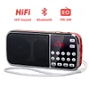 Radio Prunus J189 Portable AM ​​FM Handheld Pocket HiFi Stereo Speaker Weather Bluetooth Digital Radios Rechargeable USB 230830