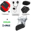 V6 PLUS MOTORCYCLE INTERCOM BLUETOOTH TIRLESS 6 RITTER 1200M HELMMETSVÄGSET Vattentät 850mAh Interphone Q230830