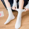 Women Socks 20pcs 10Pairs Lot Ruffle For White Black Frilly Lolita Style Cotton Harajuku Princess Crew Mid Tube Calcetines