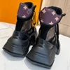 Archlight 2 0 platforma kostki 1ABI13 czarne zamszowe cielę skórzane ponadwymiarowa gumowa podeszwa damska designerskie buty