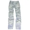 Men's Jeans PFNW printemps automne hommes usés conception de Niche Vintage Denim pantalon Long mince ajustement plissé jean mode pantalon 12A7717 230829