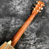 Guitare acoustique en bois Abalone All Koa, 41 pouces, pan coupé, Style D, touche en ébène