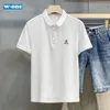 Mens Polos Summer High Quality Original Luxury Polo Shirt Golf Wear Men Tshirt Kort ärm Social berömda bomullsvarumärken Blus 230830