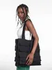 New Workwear Style One Shoulder Big Bag New Fashion Casual Style Nylon Fabric Handbag Multi Pocket High Capacity Tote Bag 230830