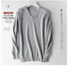 Men s Sweaters Classic Pullover V Neck Sweater Men 2023 Autumn Winter Cashmere Cotton Blend Warm Jumper Clothes Pull Homme Man Hombres 230830