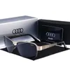 Мода Audi Top Sunglasses Car Brand Мужские солнцезащитные очки поляризованные квадратные очки за рулем зеркало 554 с логотипом и коробкой