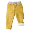 Jeans Kids Time Limited 2023 Baby Boys Clothing Thicken Winter Warm Cashmere Children Pants Wild Little Feet 1 6y 230829