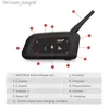 EJEAS 1/2PCS V6CPRO SOCCER DOMEE BLUETOOTH INTERCOM FULL DUPLEX 1200M Trådlös fotboll Interphone Headset Q230830