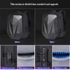 حقيبة ظهر كمبيوتر محمول للرجال 17.3''large سعة USB Port Bag Hard Case Gaming Backing Laser Diamond Progening Progens HKD230828