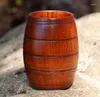 Tasses et soucoupes en bois, 50 pièces/lot, tasse à bière en bois sculpté, thé classique, ustensiles de boisson écologiques, accessoires de Bar de cuisine SN1185