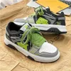 Youth Fashion Board Sneakers Lace Up Casual Walking Shoes Mens Flat Trainers Low Top Sport Shoes New Style