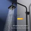 Soffioni doccia per bagno Mini doccia a pioggia ad alta pressione Soffione doccia a pioggia con flusso d'acqua magico Doccia a risparmio idrico Accessori per il bagno Soffione x0830