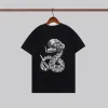 Designer Tshirt classica Tshirt da uomo Tshirt in cotone traspirante Tshirt coppia semplice moda bianca Tshirt street fashion designer Tshirt wome felpa girocollo 01