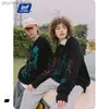 TION Christmas Sweater For Men Women Fall Cute Graffiti Pullovers Men Vintage Knitted Oversized Sweater Men Streetwear Q230830