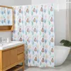 Shower Curtains Bathroom partition bathroom curtain printed thick art printed shower curtain R230830