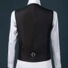 Mens Vests Vest Men mode Casual Högkvalitativ solid färg Enkelbröst Slim Large Size Business Waistcoat 230829