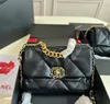 مصمم Lingge Sheepskin Cloud Flap سلسلة واحدة من الكتف Crossbody حقيبة صغيرة العطر 3 3647