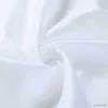 Rideaux de douche à volants blanc moderne tissu imperméable solide décoratif ferme rideau de douche R230831