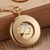 Pocket Watches Luxury Copper Silver Automatic Mechanical Pocket Watch Clock Fob Chain Watch Men Roman Numbers Clock High Quality Pocket watches 230830