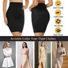 Taille Tummy Shaper Femmes Demi-slips pour sous les robes Taille haute Jupon Jupe sans couture Contrôle du ventre Body Shaper Butt Lifter Sous-vêtements amincissants 230829