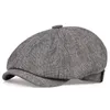 BERETS Fashion Men's Cap Hat Casual Paperboy Unisex Spring and Autumn Retro Basker Wild Elegance Hats Octagonal 230830