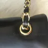 7a 미러 품질 클래식 플래그 백 캐비어 램스 피부 가죽 지갑 어깨 체인 가죽 여성 핸드백 연속 코드 25.5cm 30cm 전체 포장