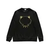 Designer Men's Kenz Casual Long Sleeve Sweatshirt Hoodies Tiger Head Sweatshirt Embrodery Round Neck Pullover Shirt