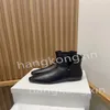 Designer luxury women boots winter genuine leather The unique side opening design is simple and easy to match with a slip-on flat boot