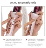 Hårtorkar Air Brush Blow Dry Waves Curls Comb Automatic Dryer Roller Curling Iron Anti Scalde LED Indikator 230 Uppvärmning 230829