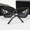 Designer Sunglasses New Eyeglasses Letter logo pClassic Fashion Retro Sun glasses For Woman Man Sunglass Anti-glare UV400 Gold And Silver Triangle