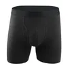 Sous-vêtements 2023 élastique peau amicale culotte à angle plat hommes de haute qualité shorts coton couleur unie taille moyenne respirant sous-pantalon