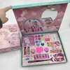 Beauty Fashion Kids Makeup Kit For Girl Real Toy Set Washable Preteny Play Cosmetic 4 5 6 Year Old Toddler 230830