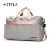 Duffel Bags AOTTLA Travel Bag For Women Handbags Casual Men's Bag Good Quality Shoulder Bag Sports Yoga Bag Multifuntion Brand Messenger Bag 230830