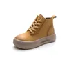 designer shoes women Platform Boots yellow brown lady winter outdoor warm fashion comfortable womens sport sneakers trainers size 35-40