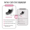 False Eyelashes GROINNEYA Half Eey Lashes 510 Pairs False Eyelashes Natural Faux Mink Lashes Cat Eye Lashes Wispy Fluffy Eyelash Extension x0830