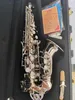 Silver Professional Soprano Saksofon B płaski mosiądz klawisz