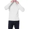 Suéteres para hombres Suéter de punto Cuello alto Mantener caliente Fitness Hombres Jerseys Tops 230830