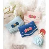 Hot Koop Zoete Stijl Sailor Moon Clutch Portemonnee PU Lederen Kaart Munt Tas Vrouwen Mode Snoep Kleur Boog Knoop Korte Portemonnee Meisje Gift