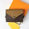 2023 new Brown Long Wallet Designer Bag Clutch Bag Women Handbag Coin Purse Fashion Multi Card Slot Card Holder Bag Canvas Leather Internal Zipper Women Bags Classic