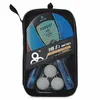 Raquettes de tennis de table Raquette d'entraînement courte poignée longue étudiant Ping Pong Paddle 2 pagaies avec 3 balles de ping-pong sac de rangement 230829