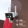 IP Kameralar Sannce 4MP Ev Güvenlik Kamerası WI FI Kablosuz Ağ Gözetim WiFi Gece Görüşü CCTV Monitör 230830