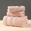 Towel Bright White Set 3pcs Pure Cotton Blue Bath For Family Plain Color Towels Large Adults Orange