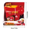 Strumenti Laboratorio C5AA Megafono antincendio per bambini Finta Cosplay Vigili del fuoco Mano portatile forte e chiaro S er Toys 230830