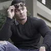 Polos masculinos outono moda malha polo camisa homens clássico branco com nervuras magro manga longa polos masculino elástico respirável camisa esportiva 230830