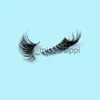 False Eyelashes 5 Pairs 2Colors Natural Look Lashes with Clear Band Short Fake Eyelash Pack by Outopen x0830